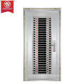 Diseño personalizado 304 Diseño de la puerta de seguridad de la parrilla de acero inoxidable, puerta de seguridad de una sola hoja de la casa del oscilación